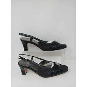 FLORAL Teri Women's Size US 11 Wide Width Open Toe Slingback Dress Sandals New